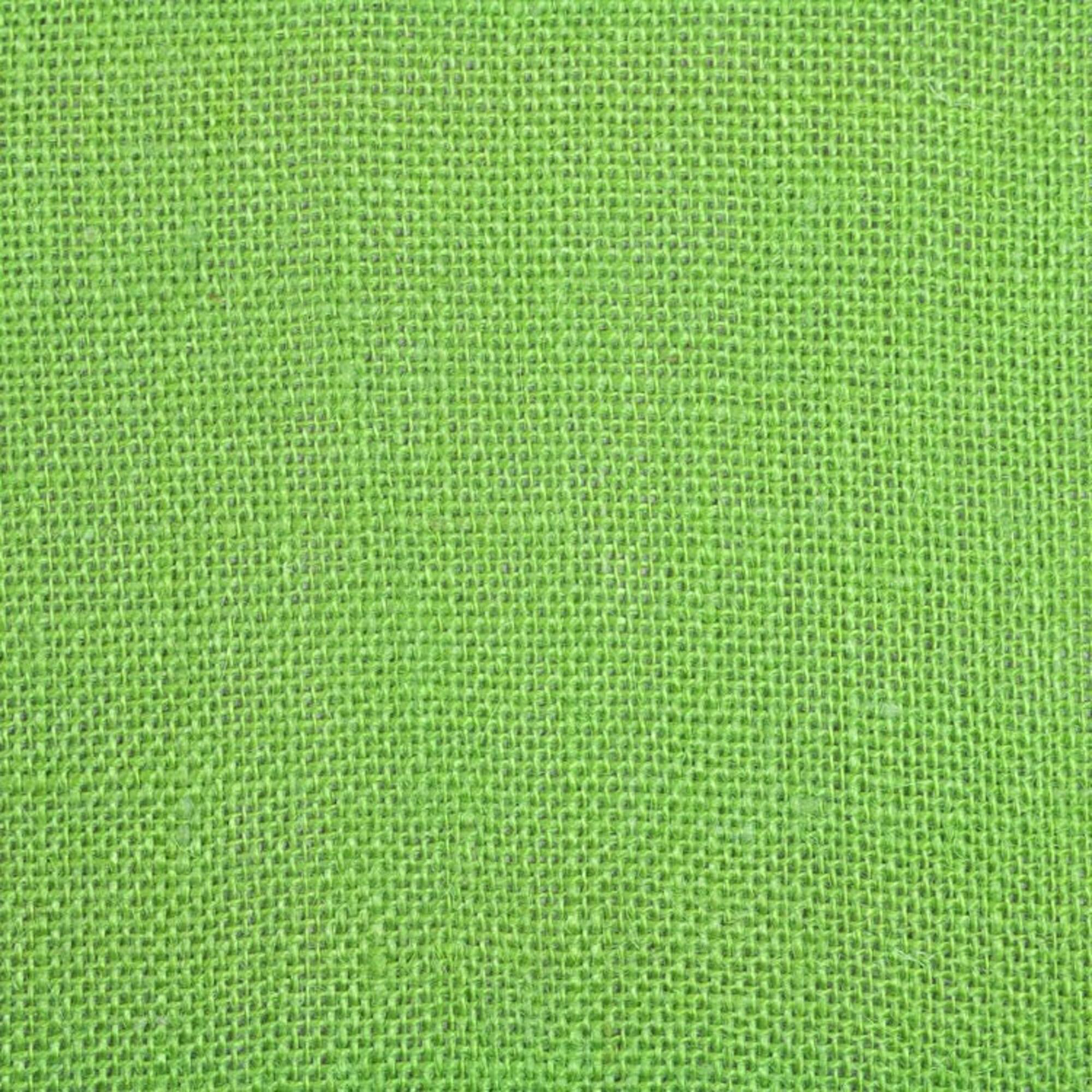 Lime Green Sultana Burlap